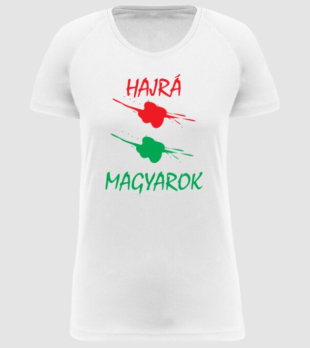  minta fehér pólón