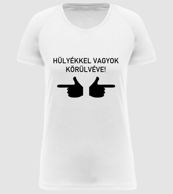  minta fehér pólón