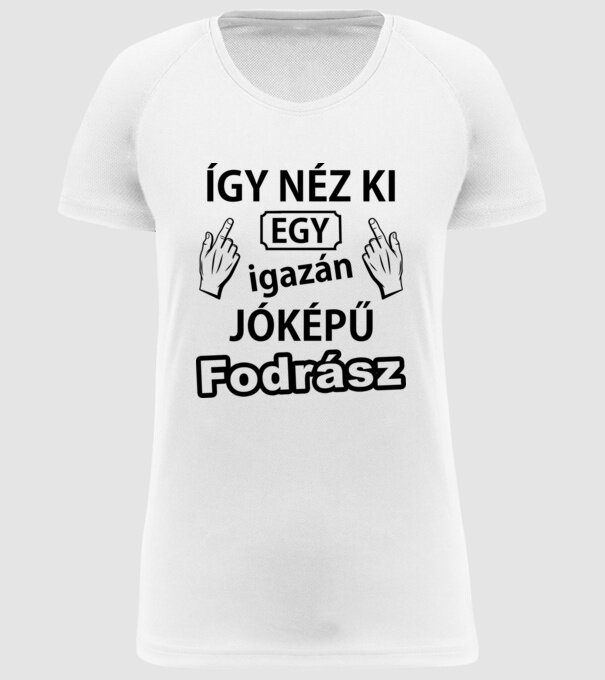  minta fehér pólón