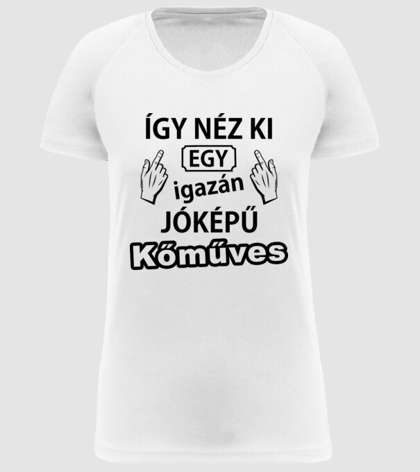  minta fehér pólón