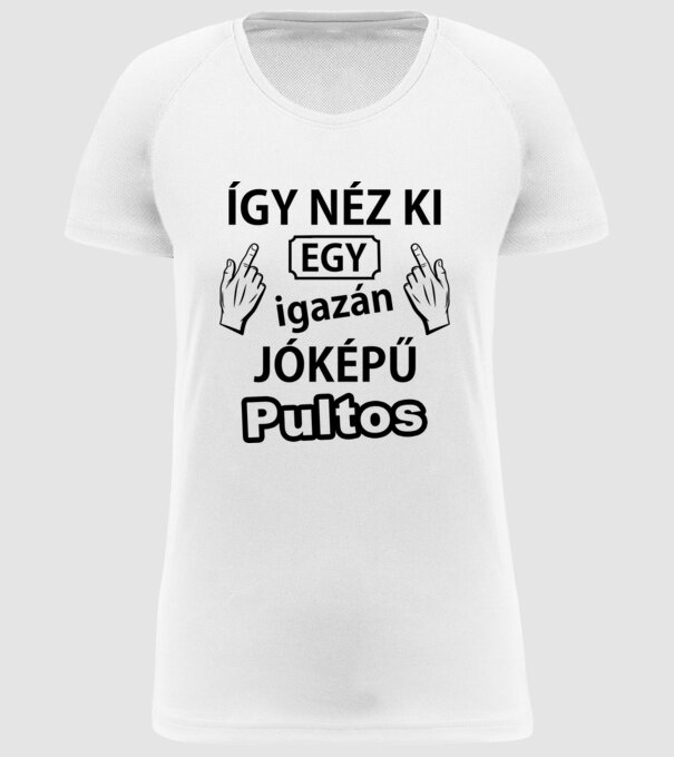  minta fehér pólón