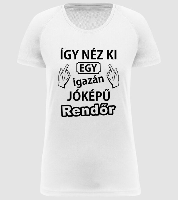  minta fehér pólón