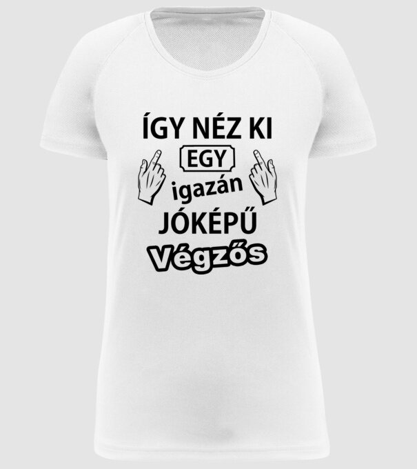  minta fehér pólón