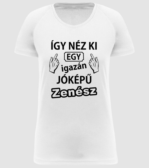  minta fehér pólón