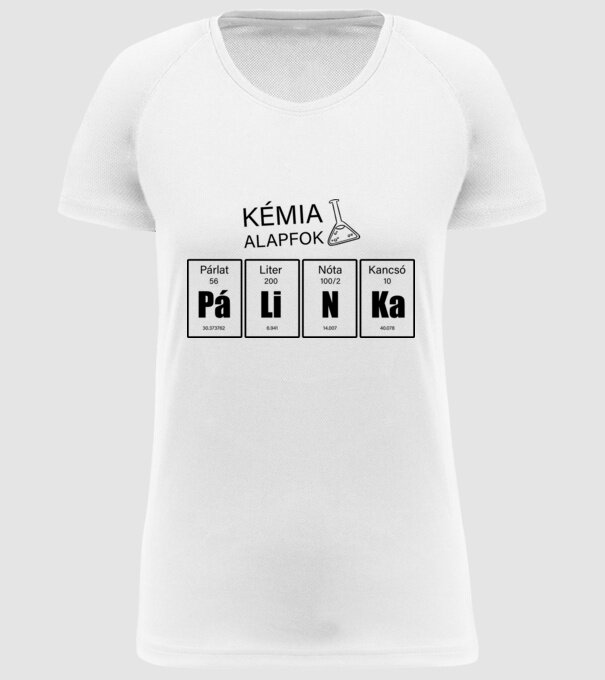  minta fehér pólón