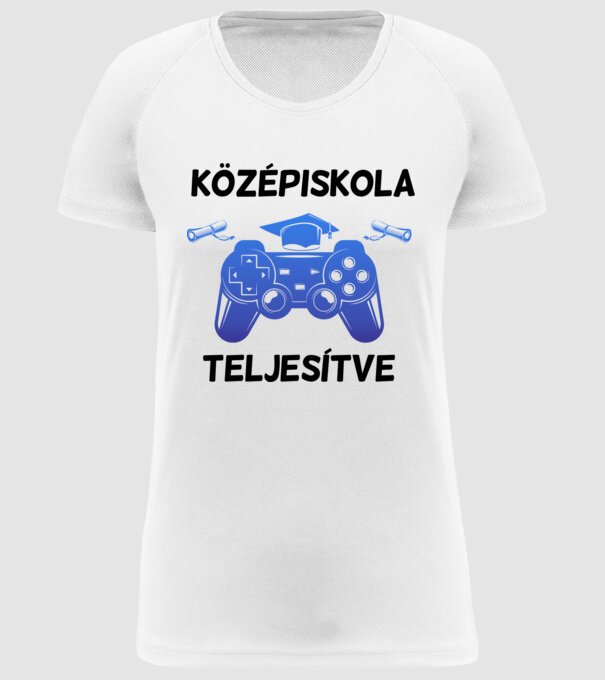  minta fehér pólón