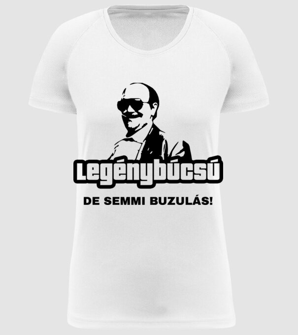  minta fehér pólón