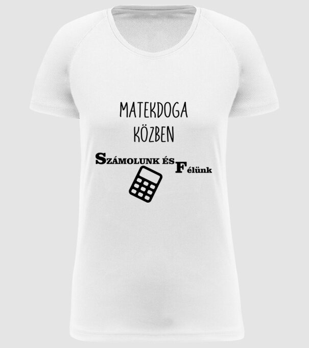  minta fehér pólón