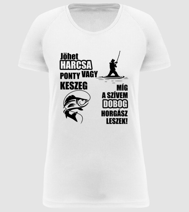  minta fehér pólón