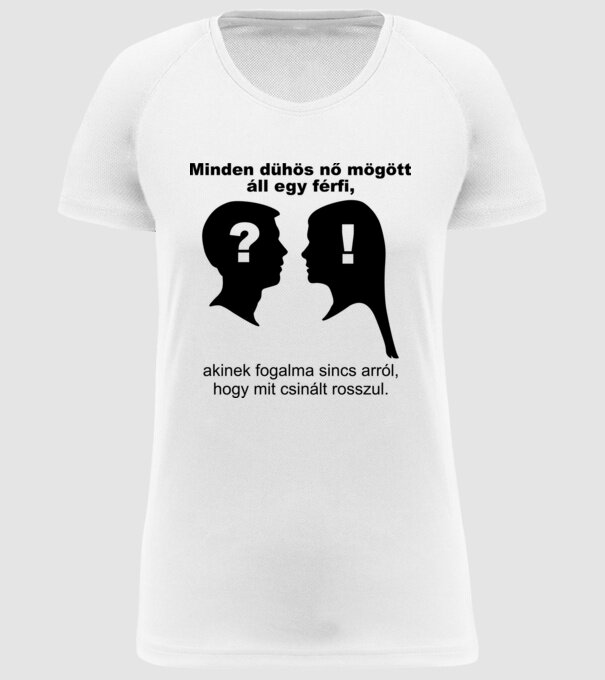  minta fehér pólón
