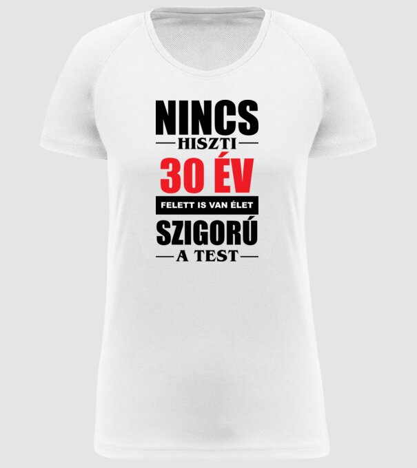  minta fehér pólón