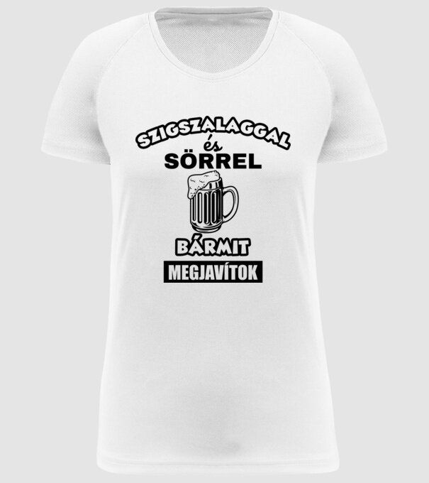  minta fehér pólón