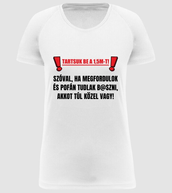  minta fehér pólón
