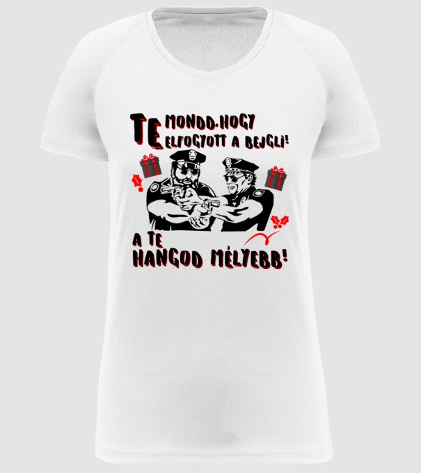  minta fehér pólón