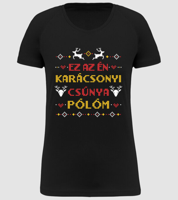  minta fekete pólón