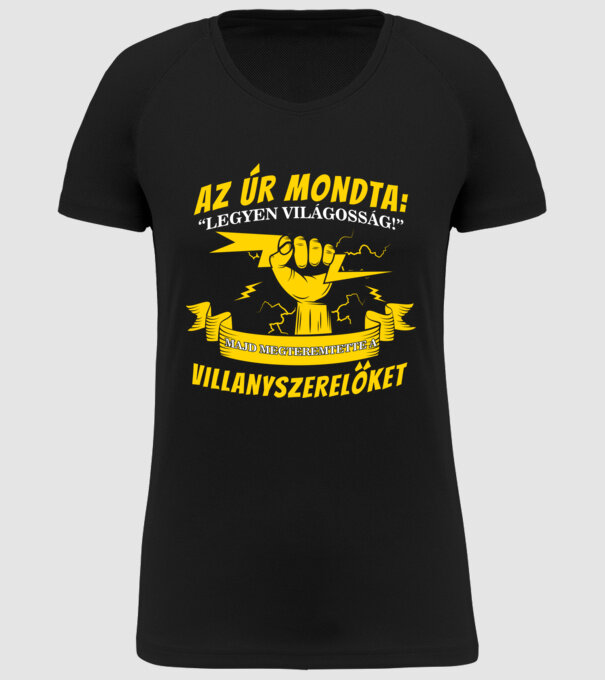  minta fekete pólón