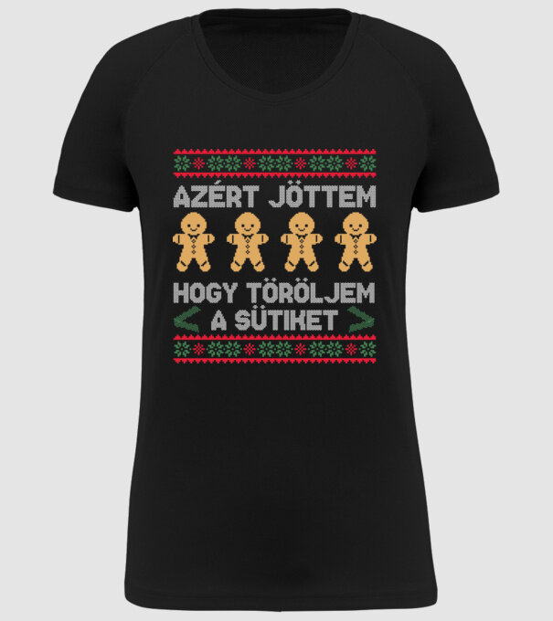  minta fekete pólón