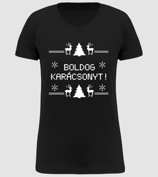  minta fekete pólón