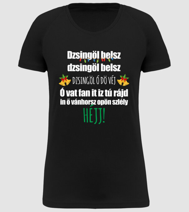  minta fekete pólón