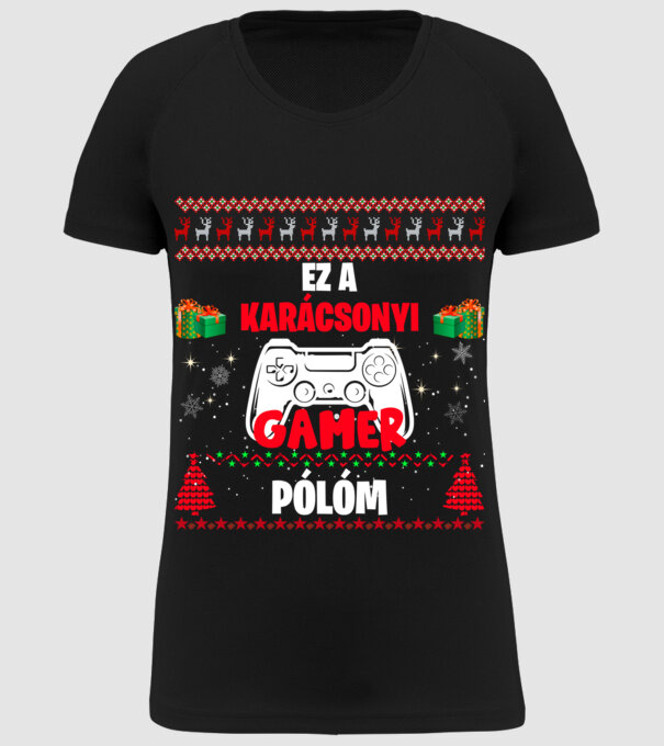  minta fekete pólón