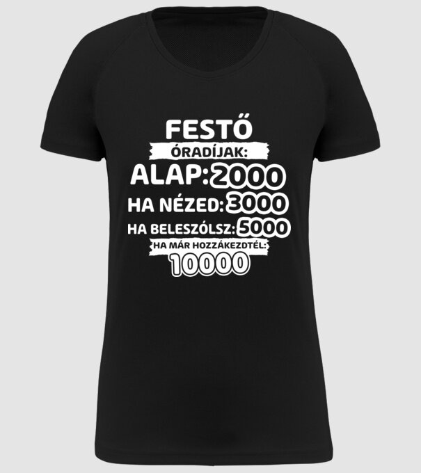  minta fekete pólón