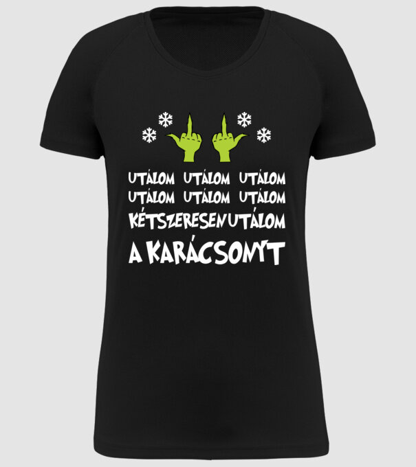 minta fekete pólón