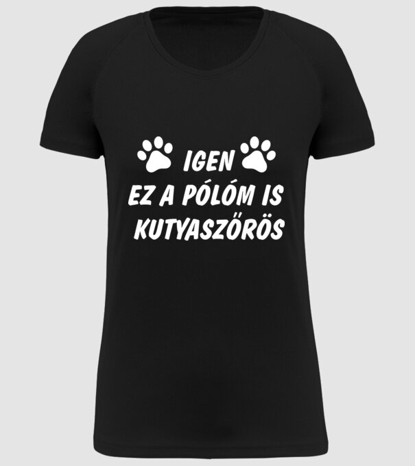  minta fekete pólón