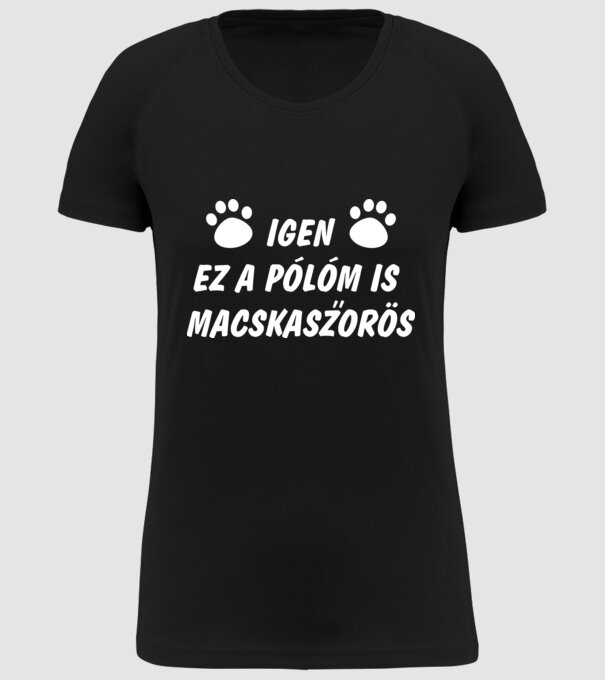  minta fekete pólón