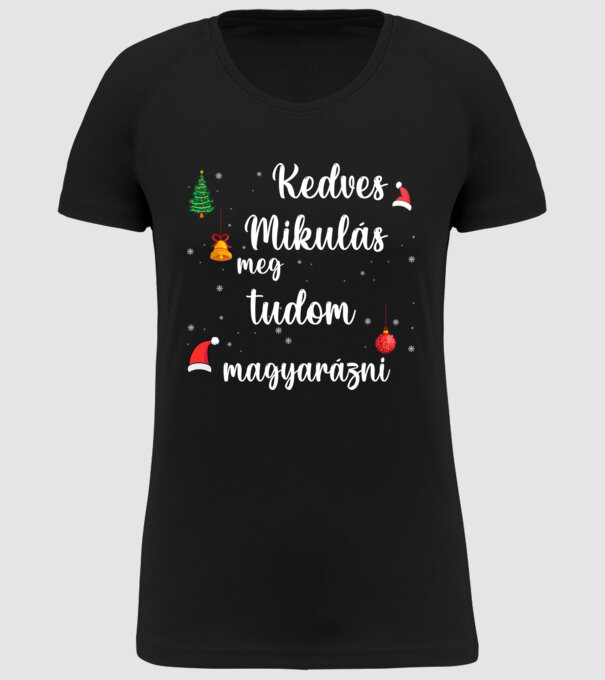  minta fekete pólón