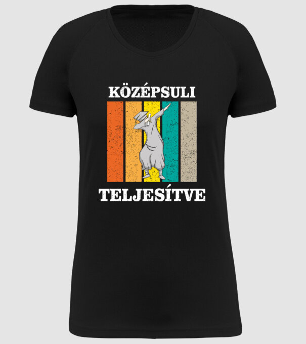  minta fekete pólón