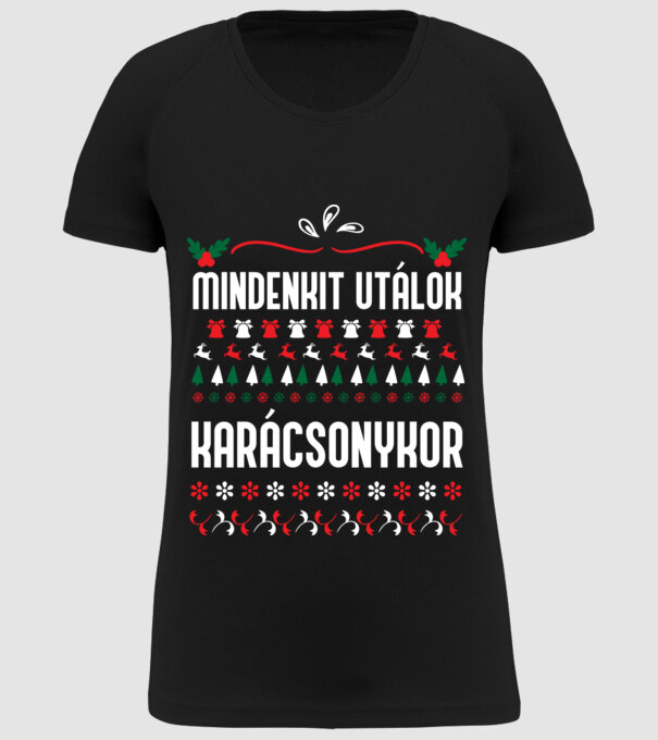  minta fekete pólón