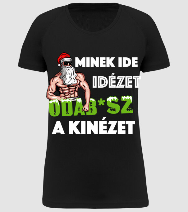  minta fekete pólón