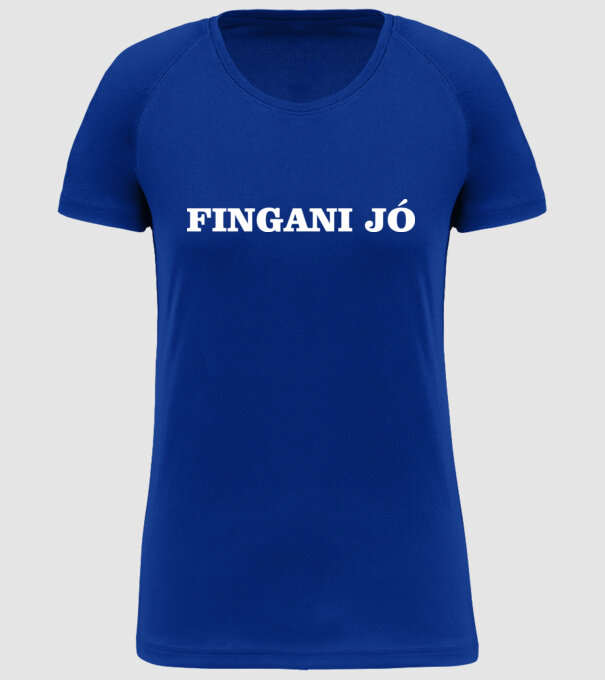  minta királykék pólón