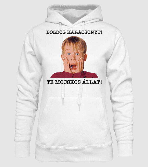  minta fehér pólón