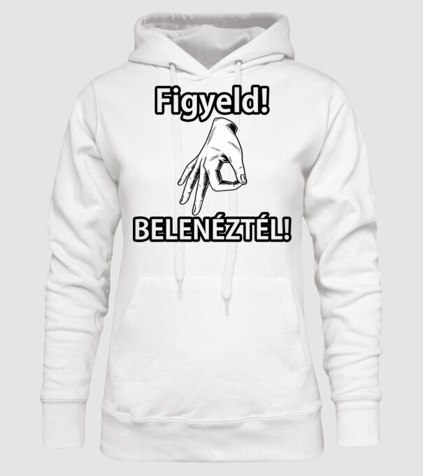  minta fehér pólón