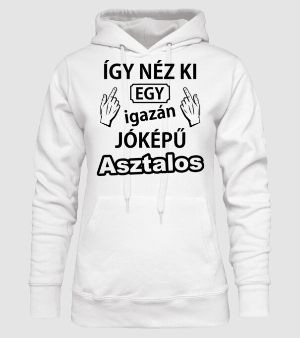  minta fehér pólón