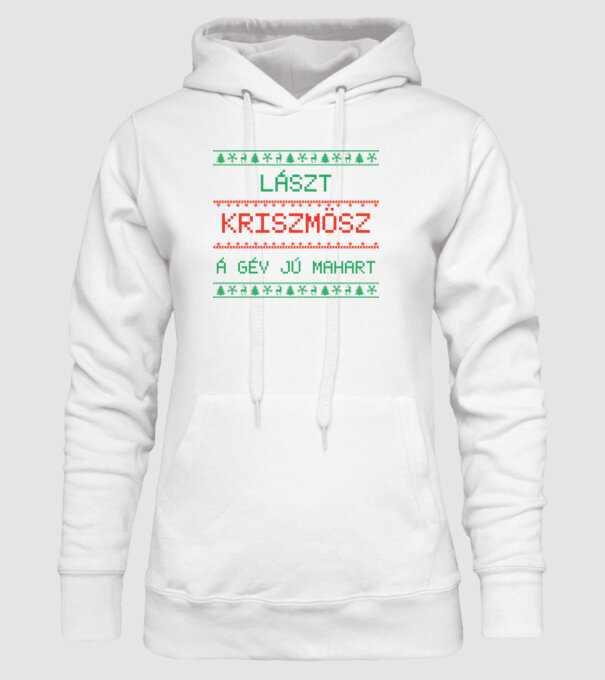  minta fehér pólón