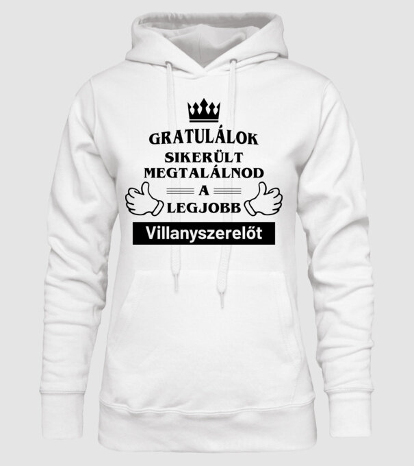  minta fehér pólón