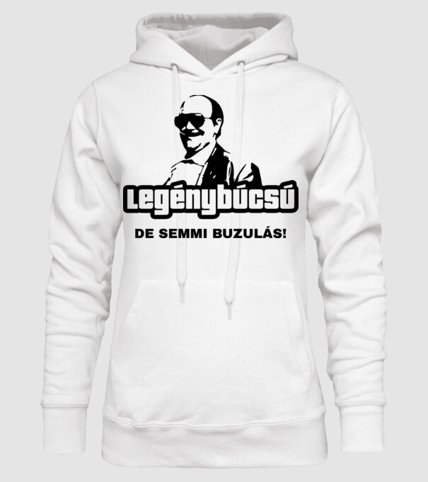  minta fehér pólón