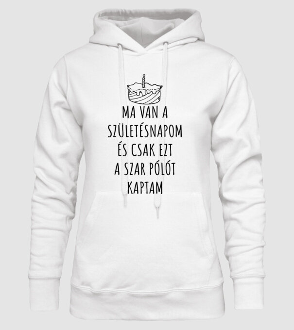  minta fehér pólón