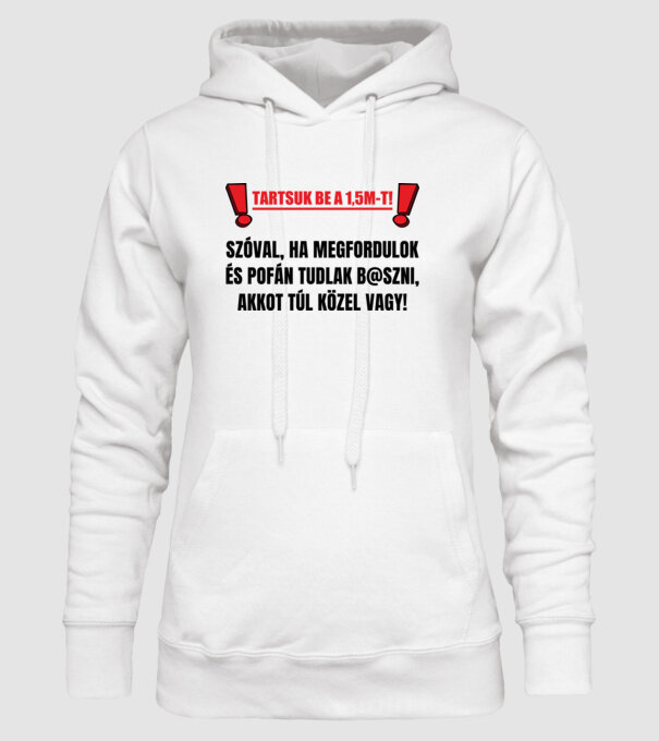  minta fehér pólón