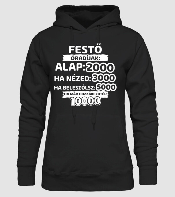  minta fekete pólón
