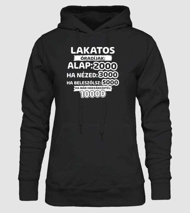  minta fekete pólón