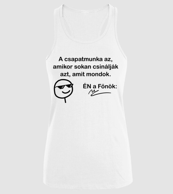  minta fehér pólón