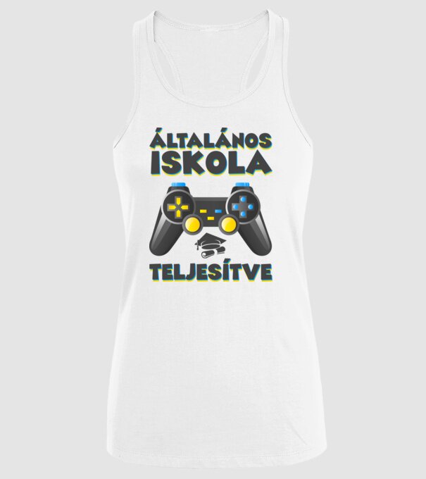  minta fehér pólón