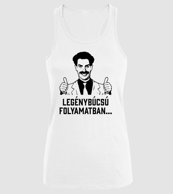  minta fehér pólón
