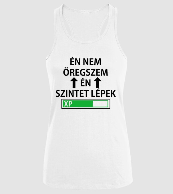  minta fehér pólón