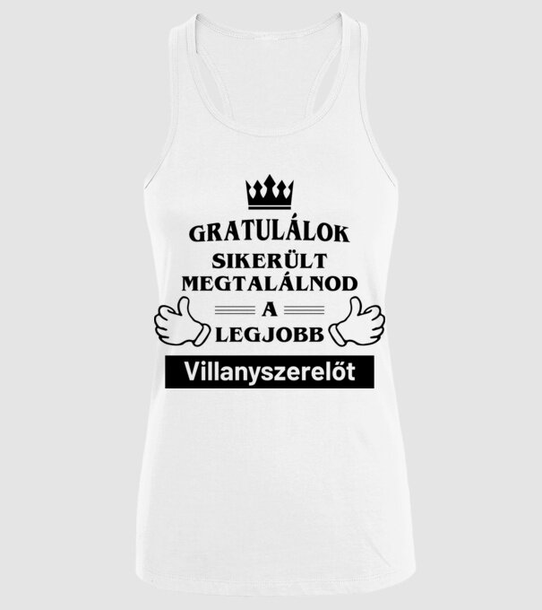  minta fehér pólón