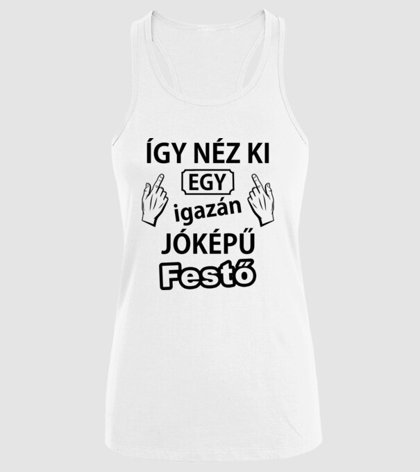  minta fehér pólón