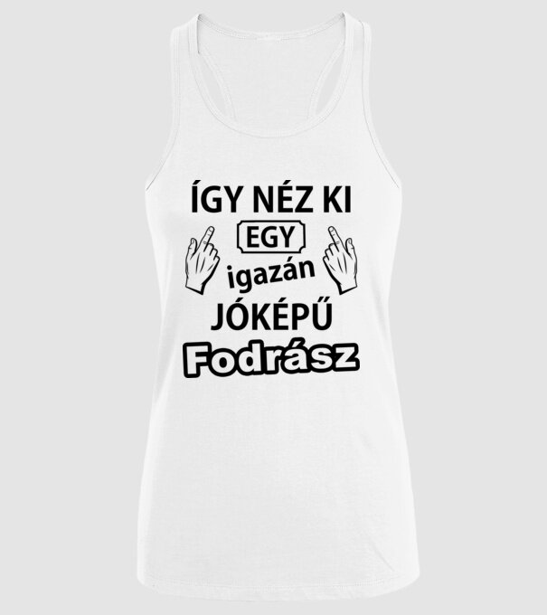  minta fehér pólón
